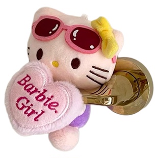 可爱kitty门把手装饰挂件卧室门把手保护套防撞房间布置挂饰摆件