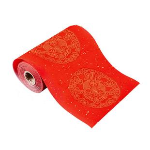 加厚万年红长卷对联纸2026年马年新款红纸专用纸红色宣纸练习春联纸自写空白手写书法作品纸批发洒金卷轴大张