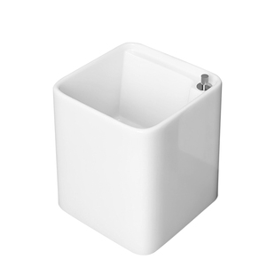 阳台陶瓷拖把池正方形拖布池小户型超小型地拖盆家用卫生间墩布池