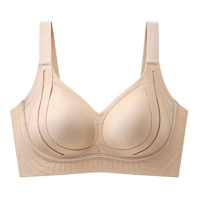 婷美粉底液无痕塑形软支撑文胸