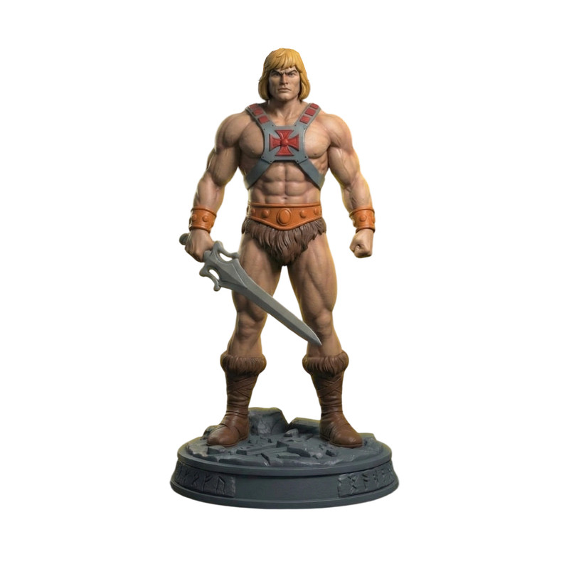 希曼 希瑞 HEMAN 骷髅王 打印GK白模 微缩模型 战棋 雕像 手办
