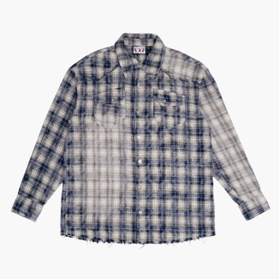 韩国设计师小众品牌长袖衬衫女