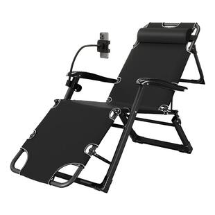 新款折叠躺椅午休床办公室坐睡两用家用阳台休闲懒人靠背椅子2026