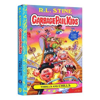 英文原版 Thrills And Chills Garbage Pail Kids Book 2 惊险和寒战 垃圾桶小子系列2 精装 英文版 进口英语原版书籍