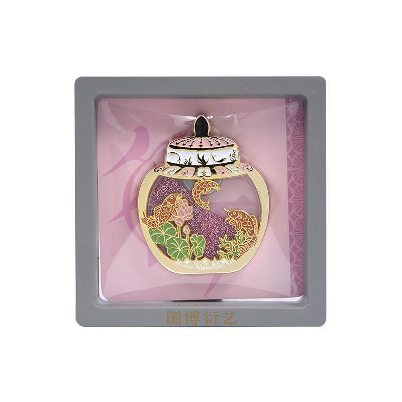 中国国家博物馆瓷韵流光流沙冰箱贴博物馆创意家居装饰品生日礼物