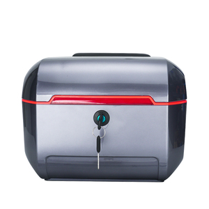 电动车小刀通用雅迪后备箱爱玛尾箱密码锁方形白色台铃绿源后箱子