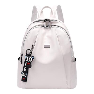 软牛皮旅行女士双肩背包大容量