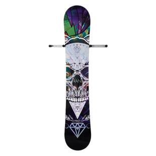 IROCKER滑雪板挂架滑雪单双板挂架室内墙上架子稳固挂雪板银白色