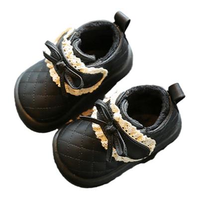 女宝宝公主短靴保暖抗寒