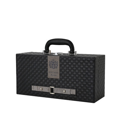 双支通用红皮盒高档定制