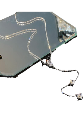 流苏锁骨链锆石玉都遇锁骨链