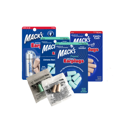 Mack's超级隔音耳塞防噪音呼噜睡觉睡眠学习专业宿舍神器降噪静音