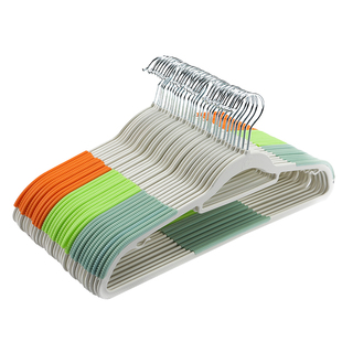 衣架家用挂衣防滑无痕轻奢高级45cm干湿两用晾晒衣服架子防肩角