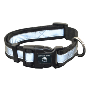 狗狗项圈大型犬反光金毛拉布拉多夜间防走失宠物舒适脖颈圈牵引绳