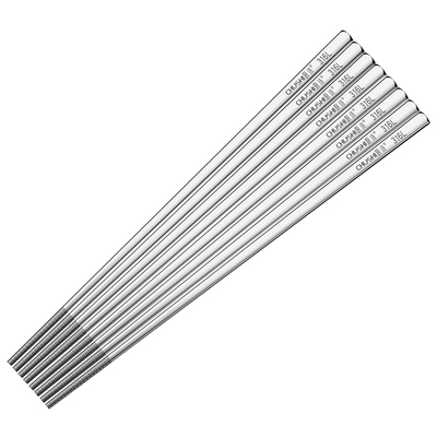 厨诗不锈钢316L家用抗菌筷子