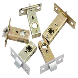 卫生间锁舌 洗水间通用型插芯 厕所三叉静音锁芯房门锁浴室单舌头