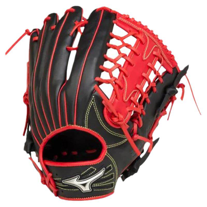 日本Mizuno美津浓软式棒垒球手套牛皮成人专业装备左右投手外野手