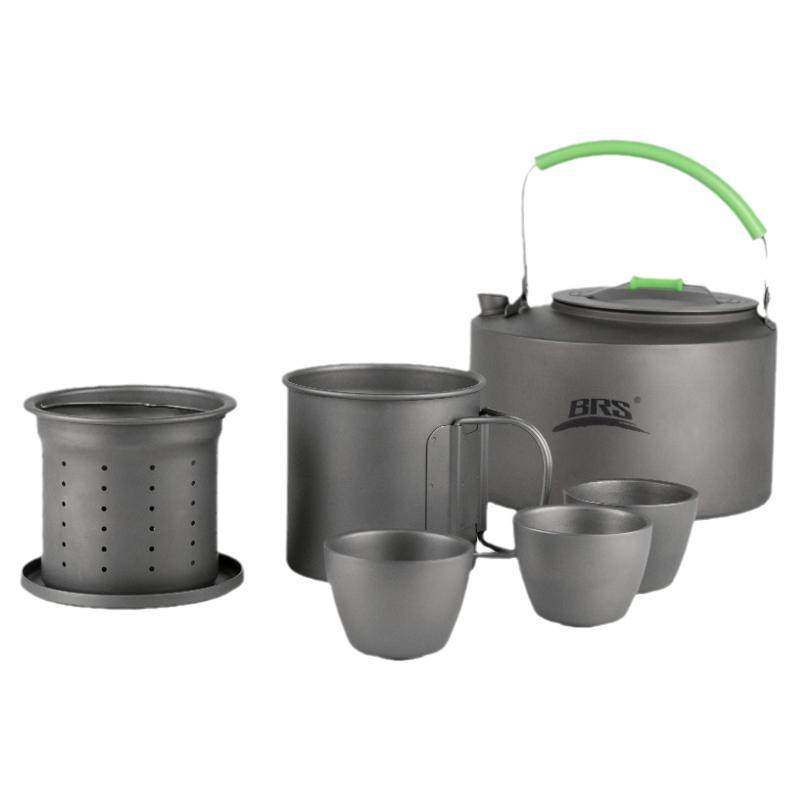 纯钛茶具套装兄弟捷登户外便携