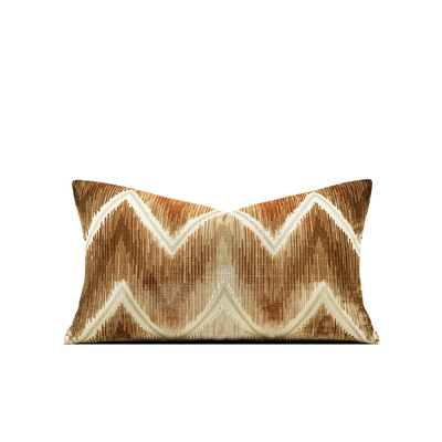 柏洛斯高级感老钱风靠垫样板间