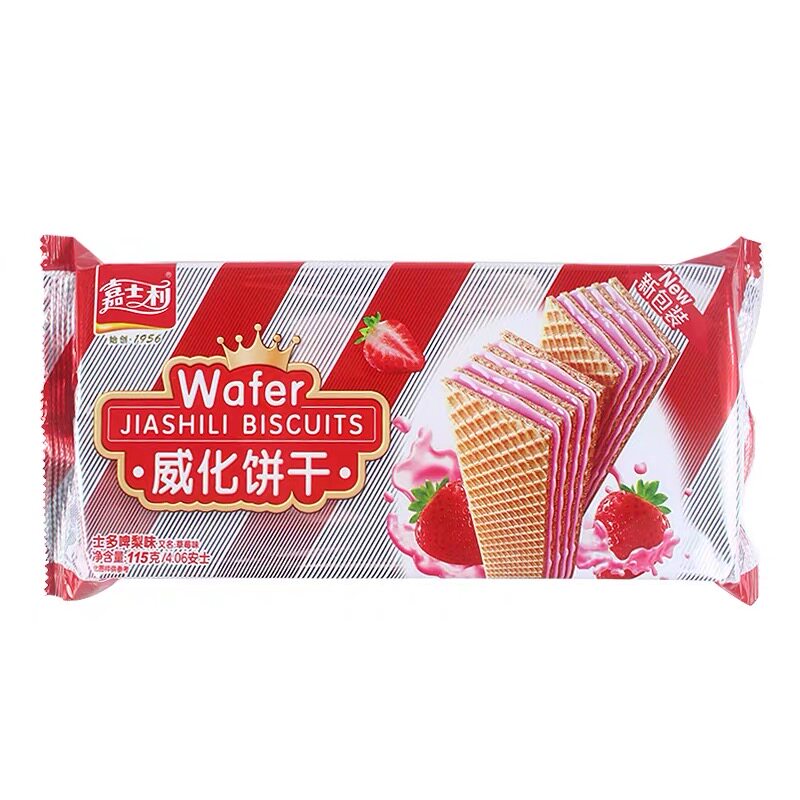 嘉士利威化饼干巧克力味115g