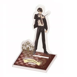 哈利波特周边人物立牌赫敏德拉科韦斯莱双子卢娜马尔福正版摆件