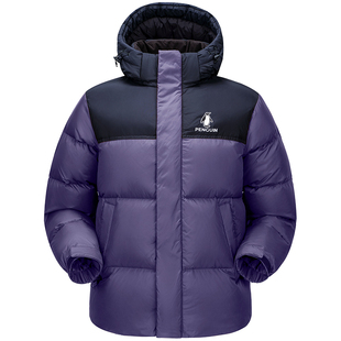 【baby同款】企鹅热能2.0羽绒服男25冬新款户外加厚防风面包服女