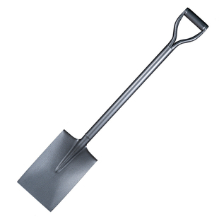 德国精工锰钢铁锹平头方头尖头家用老式挖土工兵铲户外多功能挖树