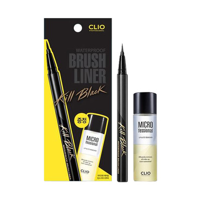 韩国Clio莱欧眼线防水硬头