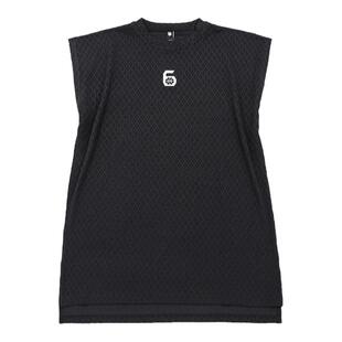 【第六区】清爽系列宇宙波纹速干坎肩美式篮球运动训练无袖T恤男