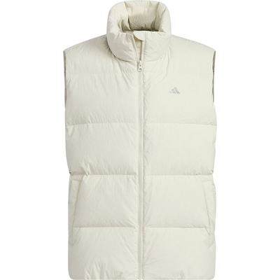 Adidas/阿迪达斯正品新款男士简约保暖户外羽绒马甲JJ4963