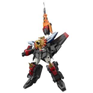 万代正品拼装模型RG1/144勇者王GAOGAIGAR狮子王凯牙可分合体变形