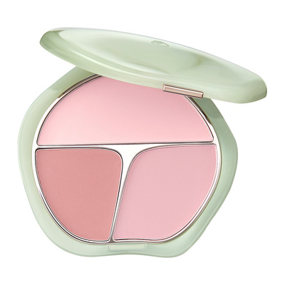 TIMAGE彩棠腮红盘三色腮红高光修容三合一膨胀收缩胭脂官方正品