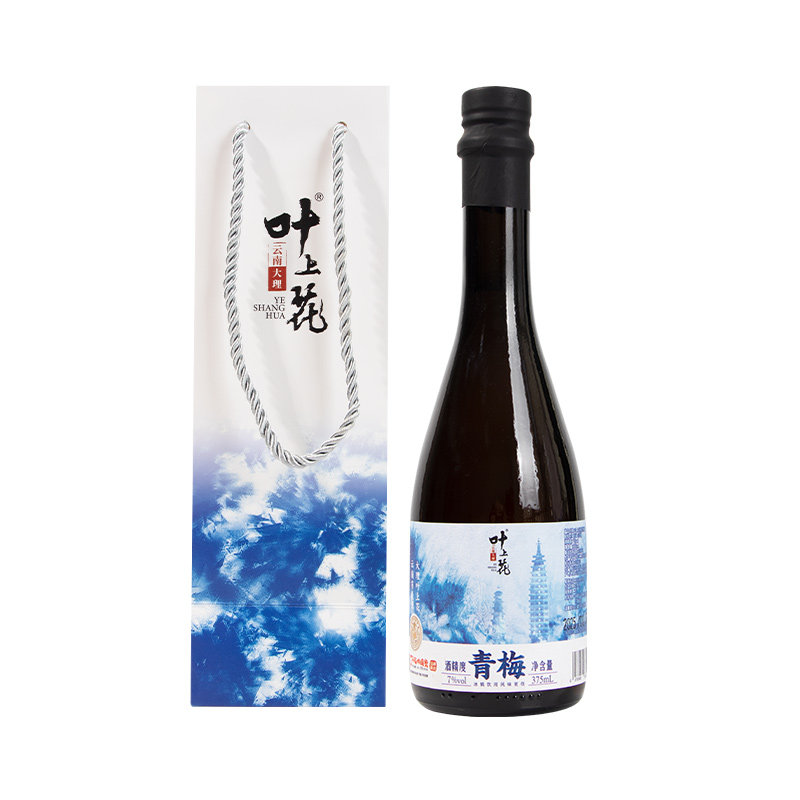 叶上花大理青梅375ml发酵型梅酒