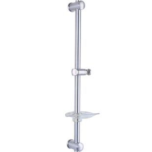 不锈钢升降杆洗澡孔距可调节淋浴花洒支架加长浴室喷头配件免打孔