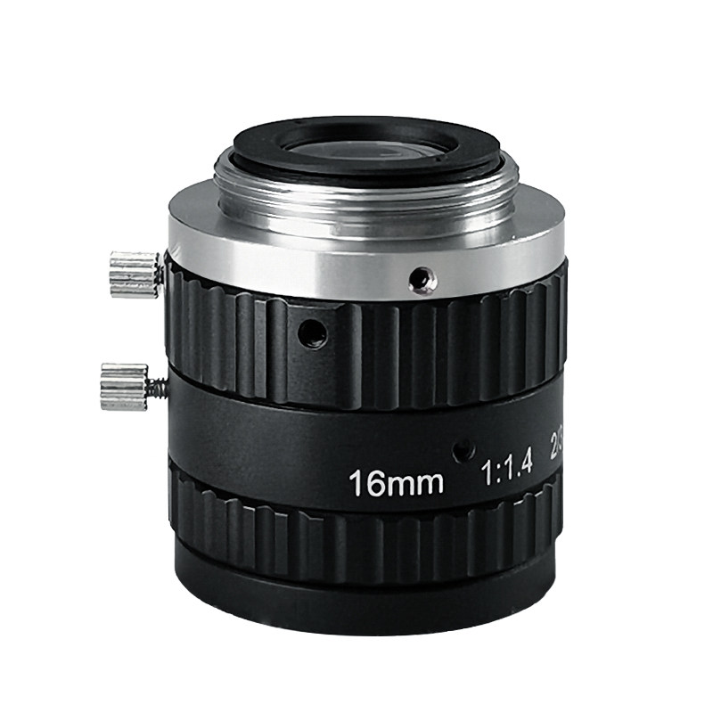 500万工业镜头6mm8mm16mm50mm低畸变1.4大光圈机器视觉相机镜头C