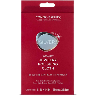 美国Connoisseurs进口擦银布 银饰项链珠宝保养布