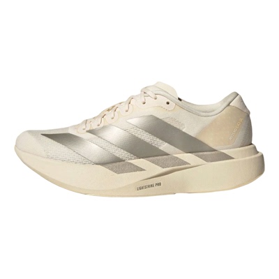 Adidas/阿迪达斯正品AdizeroEVOSL新款女经典白银色跑步鞋JR5841