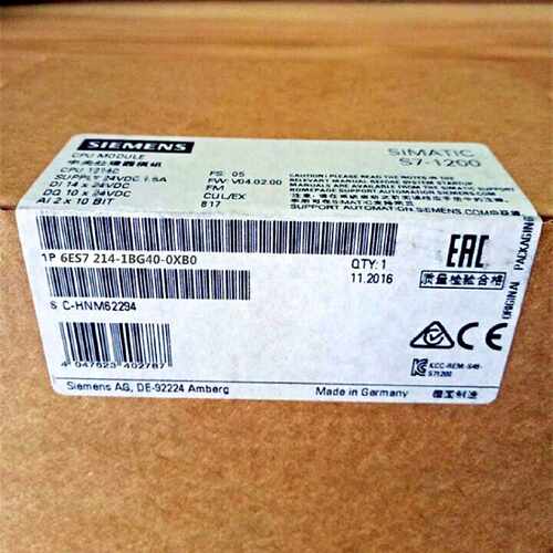 议价原装6ES7215-1BG40-0XB0 西门子CPU 1215C 全新 6ES72151BG40