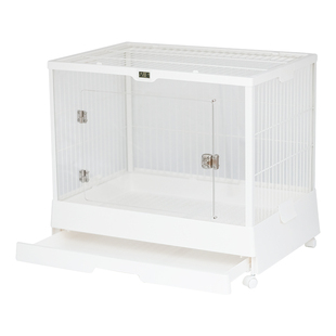 umi70兔笼家用大号亚克力豪华兔笼防喷尿荷兰猪豚鼠柯尔鸭景观笼