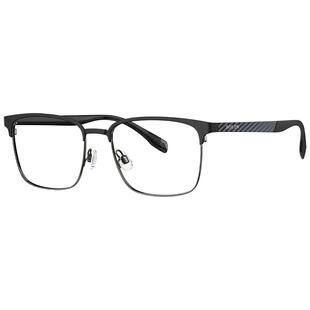 BOLON暴龙近视眼镜框24新品黑框镜架男半框眼镜钛框光学镜BA7016