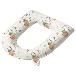 EVA防水马桶坐垫子四季通用家用厕所坐便圈套粘贴式免洗抗菌全包