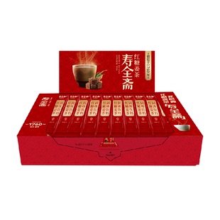 寿全斋红糖姜茶12g×30条生姜汁红糖水大姨妈黑糖姜汤冲饮小袋装
