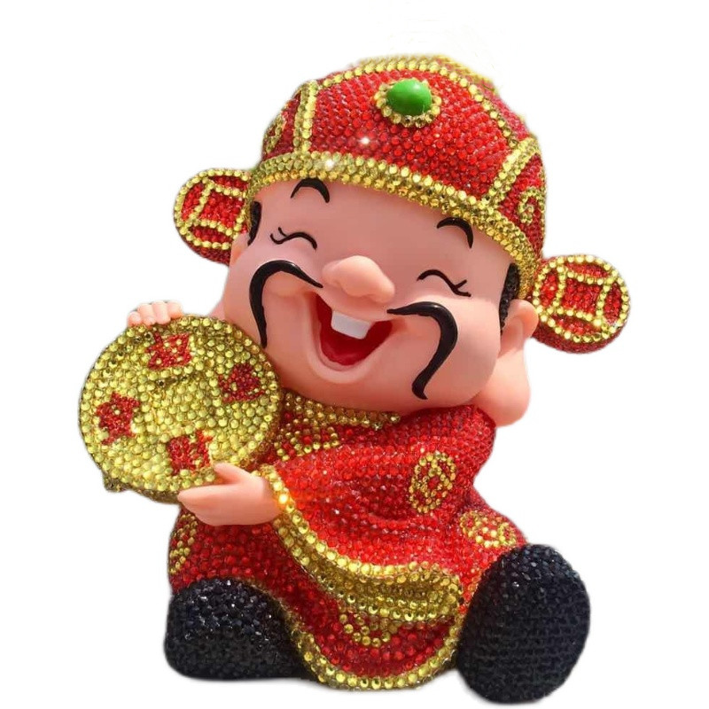 招财进宝财神爷摆件客厅家用