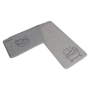 l型浴室卫生间门口强吸水地垫防滑垫子洗手间门口家用l形吸水垫