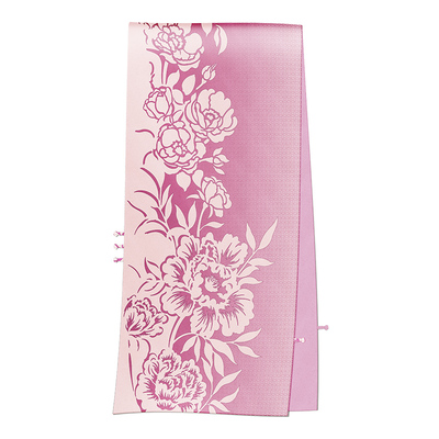 妩woo四季花丝巾中式披肩国风款