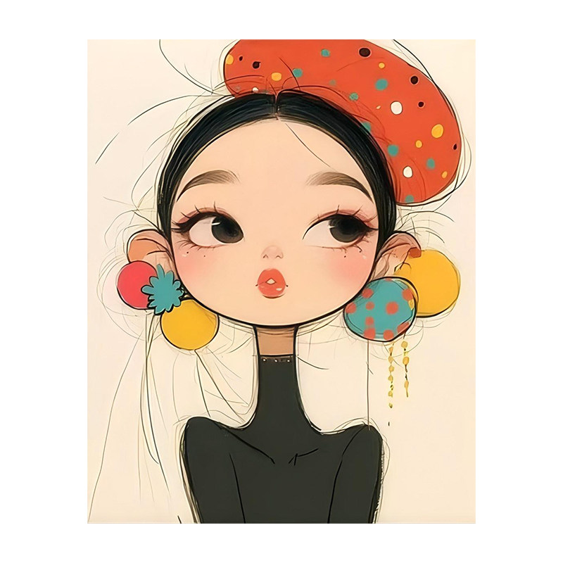 数字油画diy填色手工礼物油画