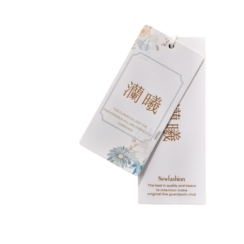 吊牌定做服装店女装挂牌定制衣服标签订制童装合格证logo订做设计