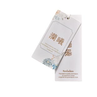 吊牌定做服装店女装挂牌定制衣服标签订制童装合格证logo订做设计