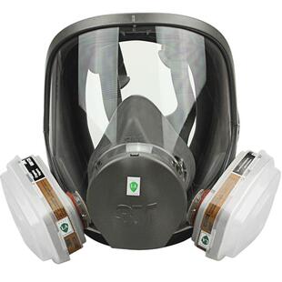 3M6800全面罩防毒面具防喷漆工业粉尘化工气体防异味有机蒸汽防护