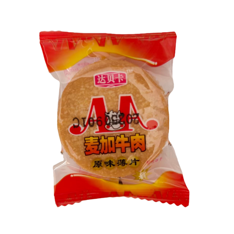 达贝卡麦加牛肉薄脆饼干8.5斤